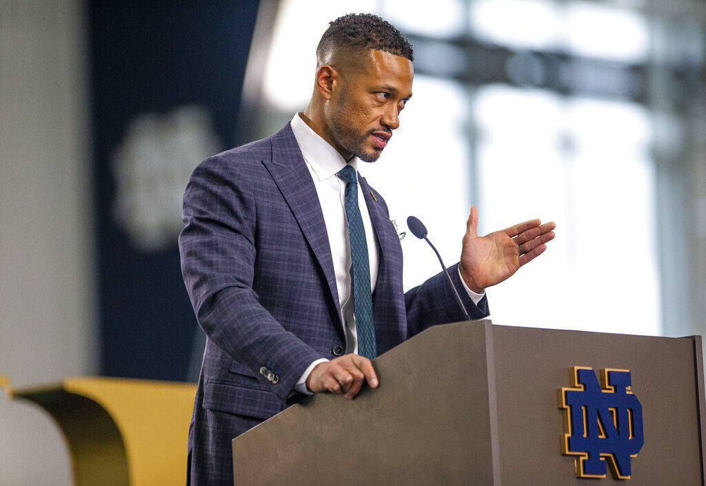 Marcus Freeman, Notre Dame: B+